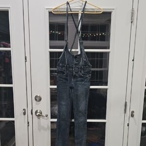 Vintage Cecil Mcbee Stylish Denim Overalls
